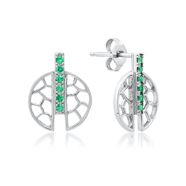 Trailblazer Emerald Earrings