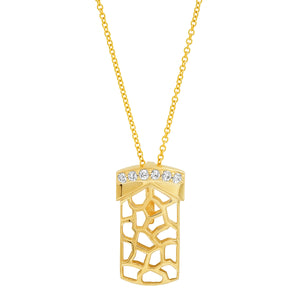 Peak Tag Necklace
