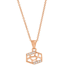Load image into Gallery viewer, Shorty Hexagon Charm Necklace
