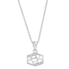 Load image into Gallery viewer, Shorty Hexagon Charm Necklace